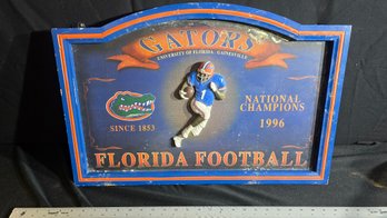 Cool Wooden Florida Football Sign #57