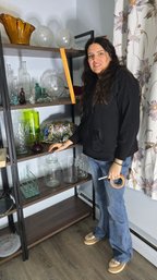 Wood And Metal Shelf #5