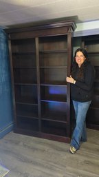 Very Large Lighted Book Case #9