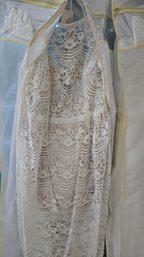 Stunning New Lace Wedding Dress New In Bag #50