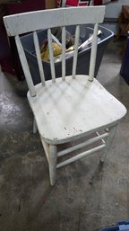 Vintage Wooden Chair #111