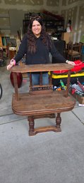 Wood Display Table #240
