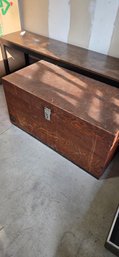 Handmade Wood Trunk #247