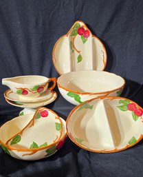 'Franciscan' Serving Set Made In California