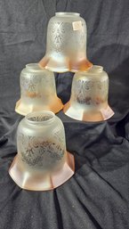 Orange Glass Lamp Shades
