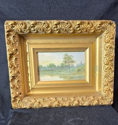 Gold Framed Water Color