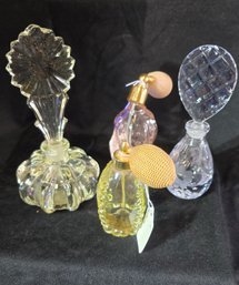Set Of Three Perfume Bottles