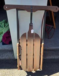 Small Wooden Antique Sled