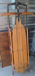 Large Wooden Antique Sled