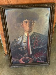 Don Jose By Barbara Weber Framed Picture Lot #4