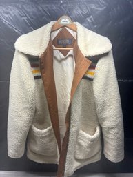 Pendleton Women's Glacier Sunset Fleece Jacket SZ LG Lot #202