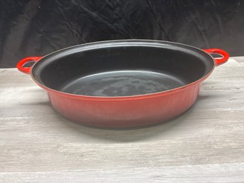 LE Creuset Cast Iron Large Dutch Oven Marked 43 20in Lot #214