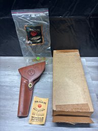 Vintage Ruger Blackhawk 6.5' Practical Holster W/ Box & Papers Lot #239