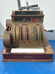 Huge Antique National Cash Register Lot #279
