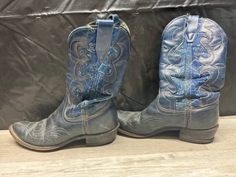 Very Early Wrangler Boots Unknown Size Lot #283