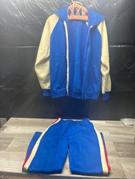Vintage VIP Branded Olympics Workout Suit SZ Med Lot #334
