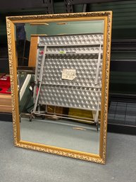 Ornate Gold Framed Mirror Lot #42