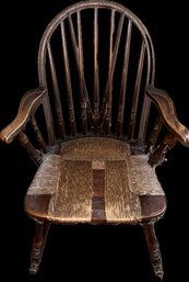 Antique Windsor Arm Rocking Chair