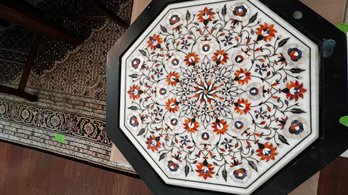 Octagonal Marble Table Top Stone Sourced From Taj Mahal