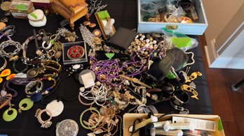 Huge Collection Of Jewelries - Necklace, Bracelets And More