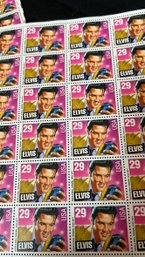 Elvis Presley U.S. Stamp Sheets Of 29 Cents
