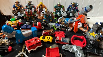 Lot Of Mattel Fisher Price Rescue Heroes Action Figures