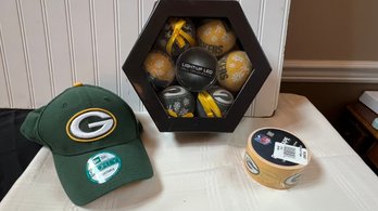 Set Of 3 Green Bay Packers Memorabilia