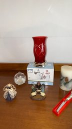 Small Nativity Scene & Other Holiday Decor