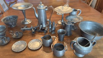 Huge Pewter Collection