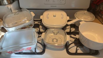Large Lot Of Vintage Corning Ware In Fabulous Condition.