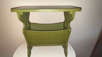 Vintage Magazine Side Table