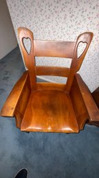 ANTIQUE CUSHMAN COLONIAL CREATION MODEL 4-187A ARTS & CRAFTS STYLE CHAIR