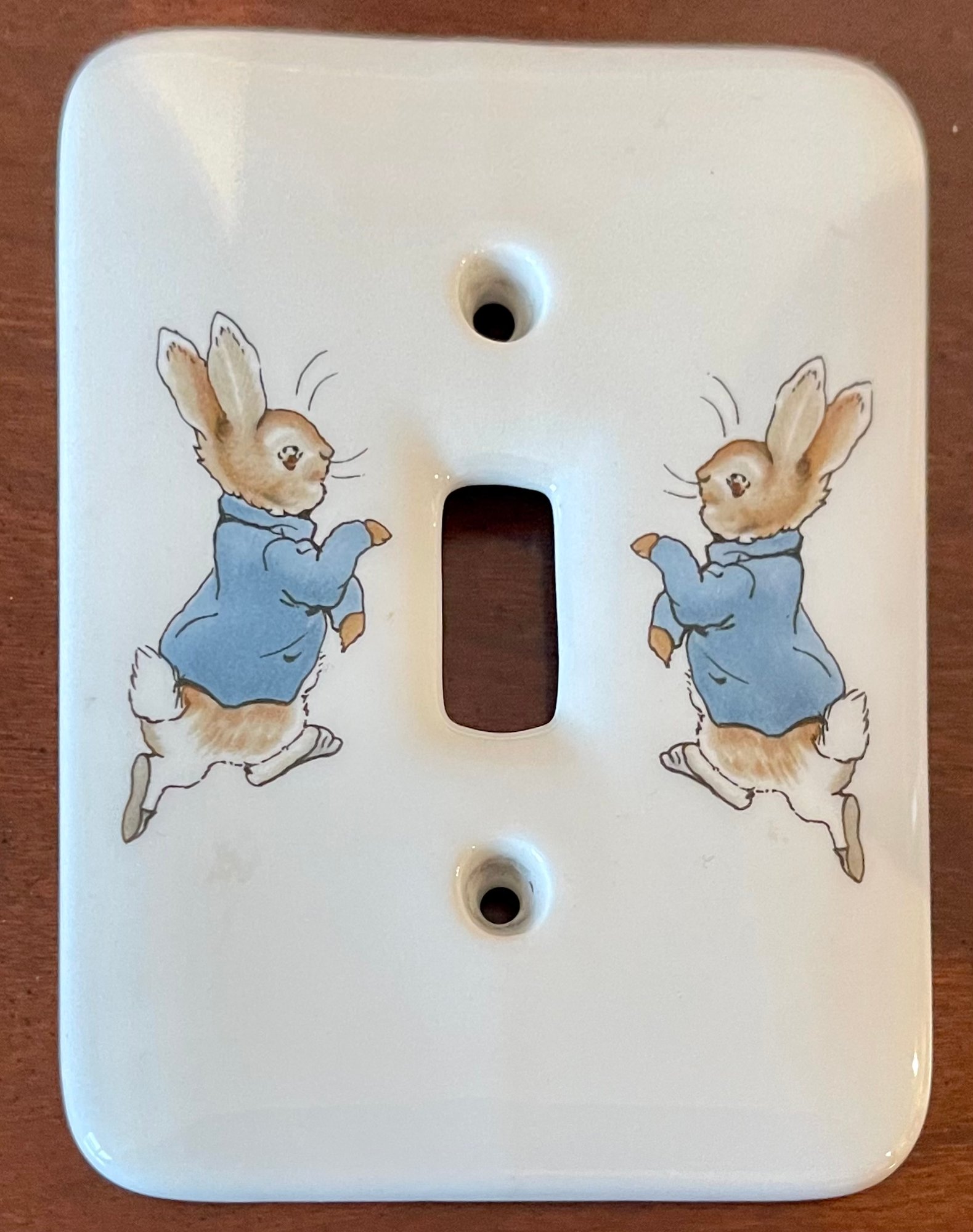 Wedgwood Beatriz Pottery Mug- Light Switch Cover- Royal Doulton