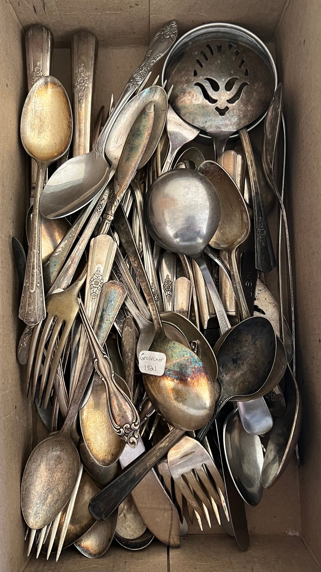 Assorted Pattern Silver Plate Flatware Oneida, Rogers, Lady