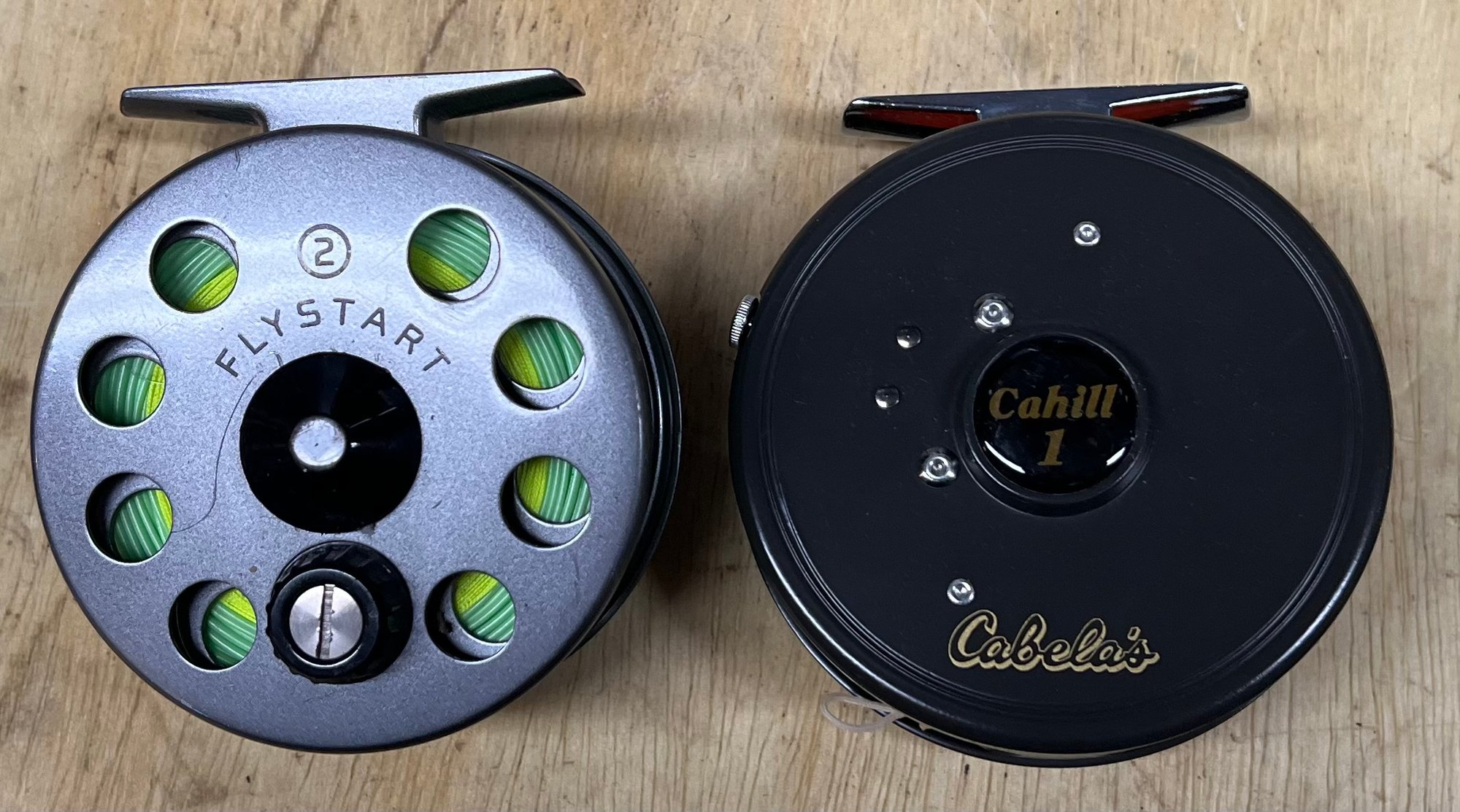 cabela's cahill 1 fly reel Ross World Flystart 2 & Cabela's Cahill 1 Fly Fishing Reels #35284