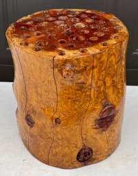 Vintage Hand Made Solid Wood Stump Cane Stand