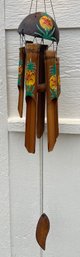 Hand Painted Coconut 28' Wind Chime