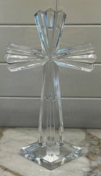24 Percent Lead Crystal Made In Slovenia 10.25' Cross