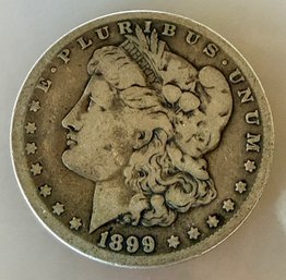 1899 O Morgan Head Silver Dollar Coin