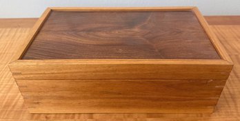 Harv Mastalir Custom Made Two Tone Dove Tail Wood Box