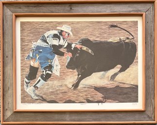 1999 John H. Shellhart ' Prime Cut' Signed Limited Edition Print 133 Of 500 Also Signed Jerry Norton