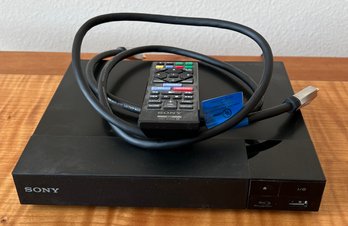 Sony Model BDP-S1500 Blu-ray Disc/DVD Player With Remote And HDMI