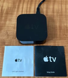 Apple TV Model A1842 With Power Cable And Set Up Guide