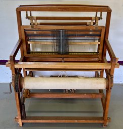 Antique Cromaine Crafts Large Wooden Loom