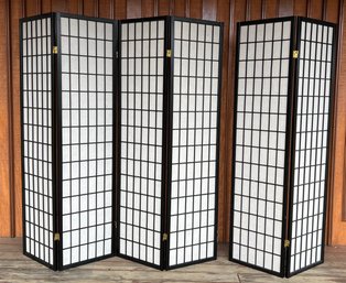 4 And 2 Panel Folding Dividers (As Is)