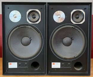 Vintage Pair Of JBL  Horizon Model L166 Premium 3-way Speakers