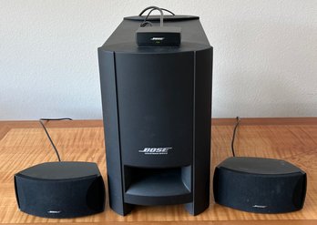 Bose CineMate II Series Home Theater Speaker System With Cables And Remote