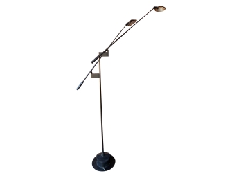 Post Modern Robert Sonneman For George Kovacs Double Feather Floor Lamp