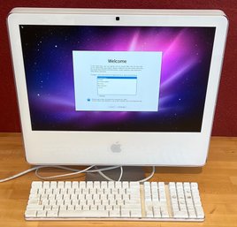 Apple IMac A1207 20' Display Computer With Keyboard