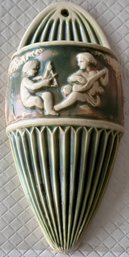 Roseville Pottery Donatello Pottery Wall Pocket
